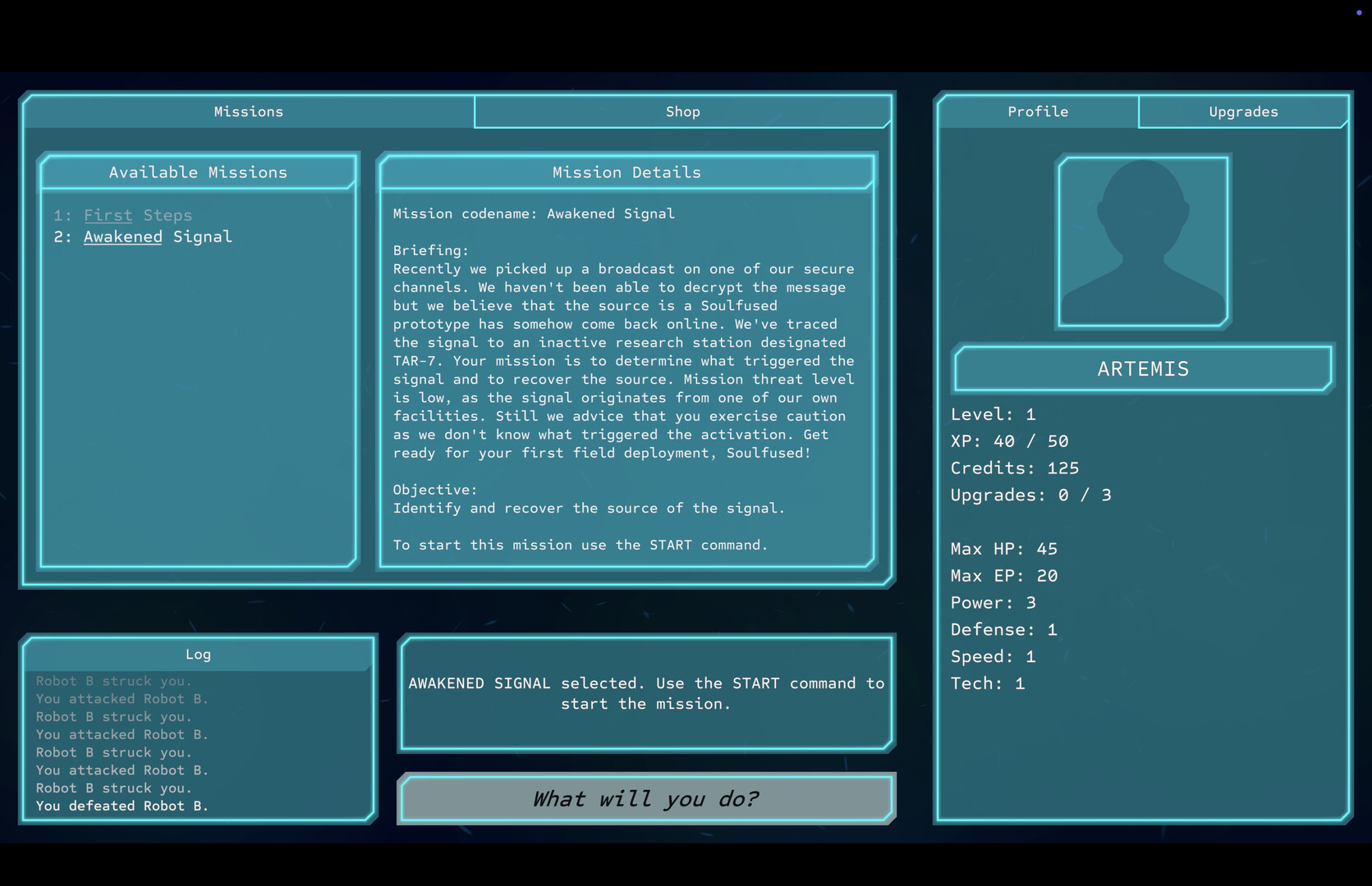 Soulfused — gameplay screenshot